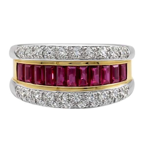 Ruby and Diamond Ring