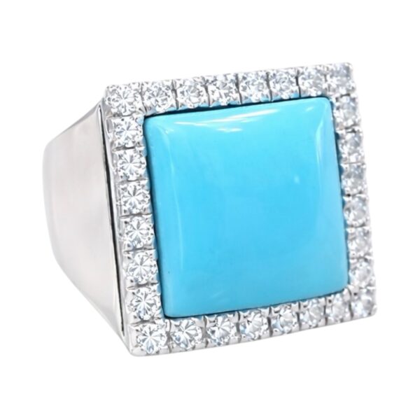 Italian Diamond and Multi Stone Ring