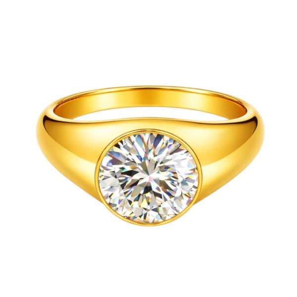 3.06ct. Round Lab Diamond Ring