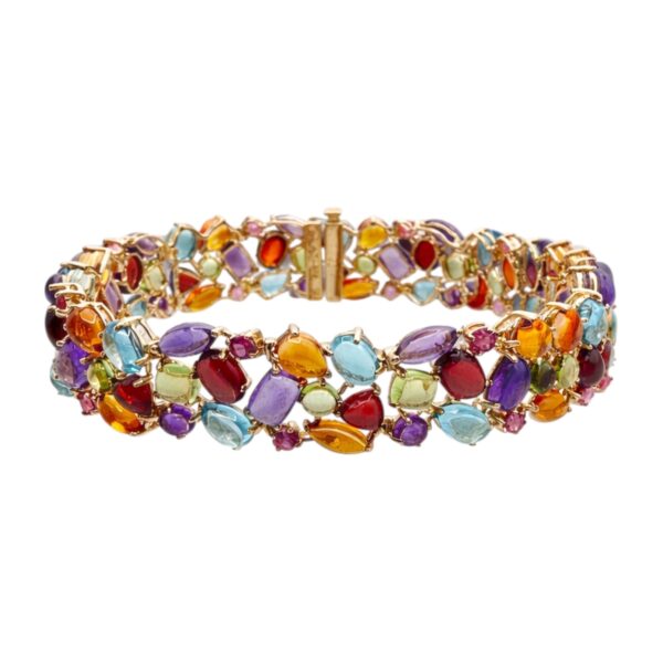 1980's Multi Stone Bracelet