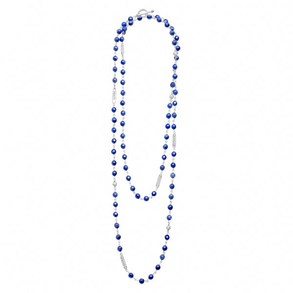Lagos Ultramarine Ceramic Bead Necklace