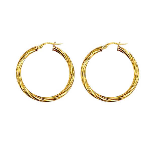 1980's Hoop Earrings