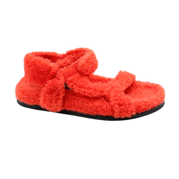 Fendi Shearling Sandals (US 8)