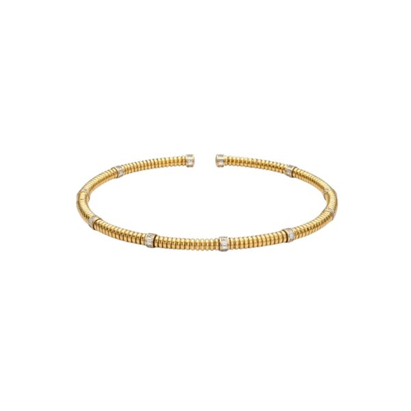 Gold and Diamond Bracelet