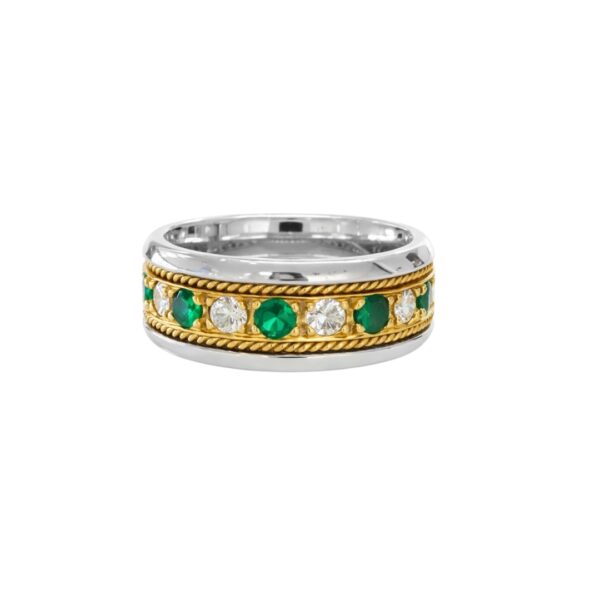 Emerald and Diamond Band