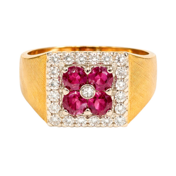 Ruby and Diamond Ring