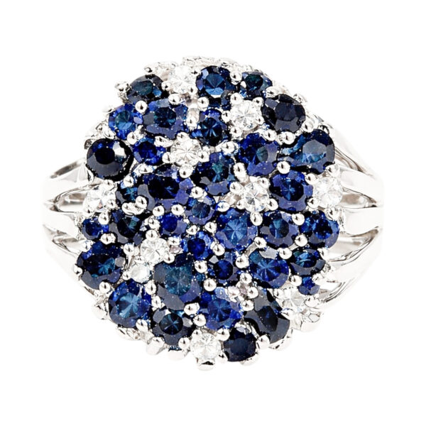 Sapphire and Diamond Ring