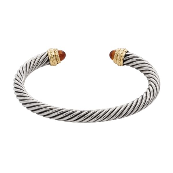 David Yurman Cornelian Cable Bracelet