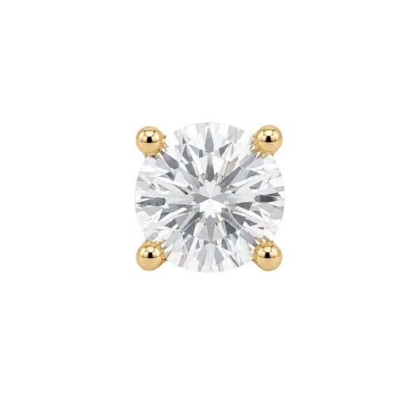 Single Diamond Stud Earring