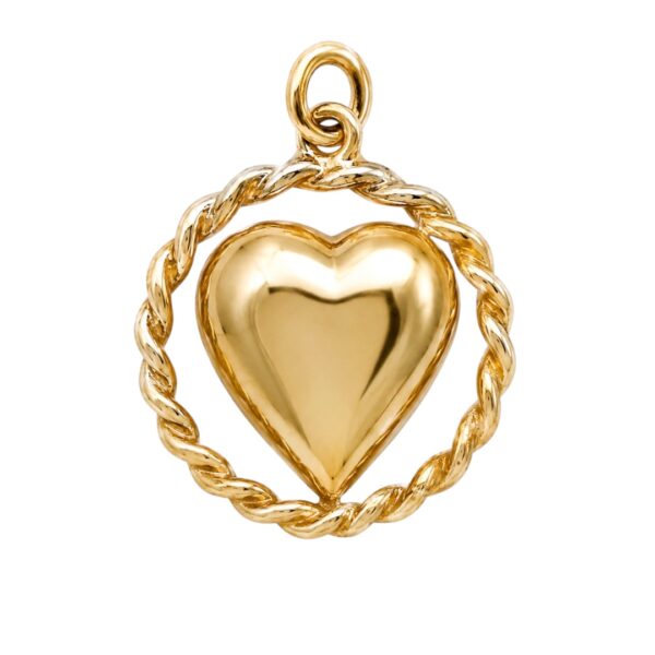 Gold Heart Pendant