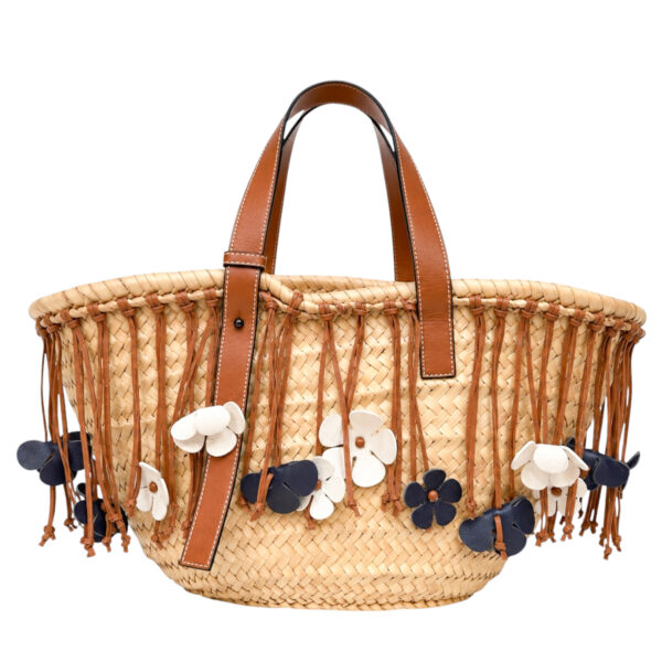 Loewe Raffia Tote