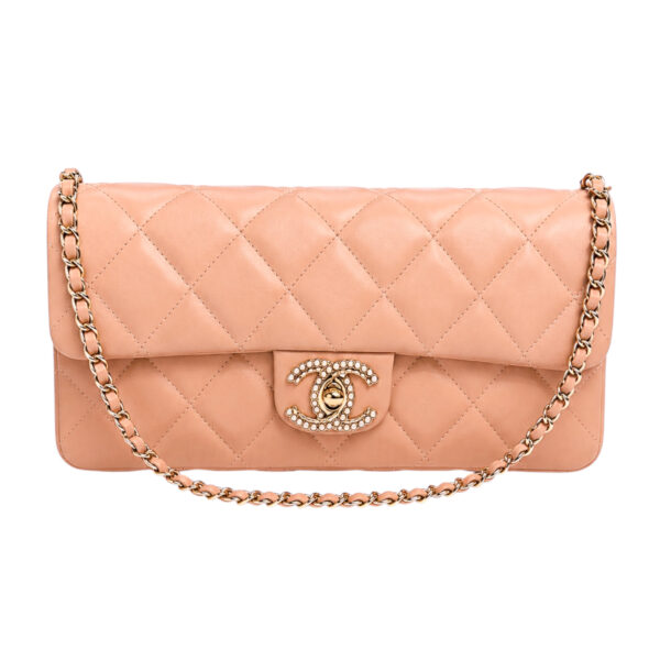 Chanel Pearl CC Flap Shoulder Bag