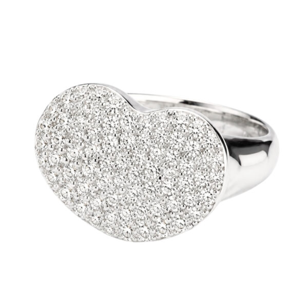 Diamond Heart Ring