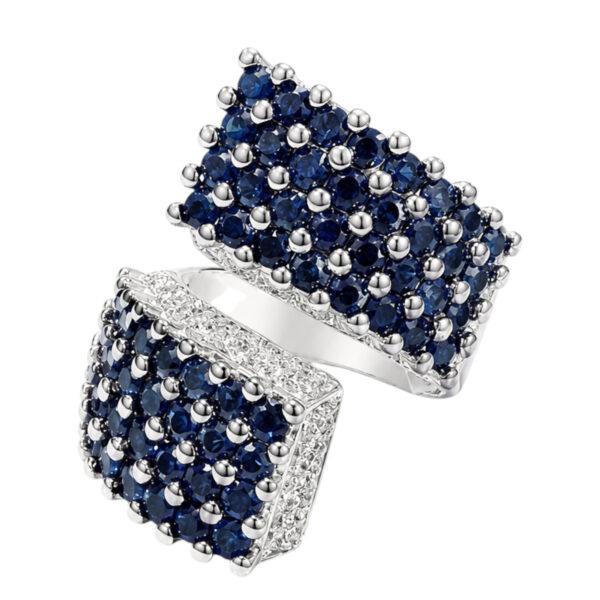 Sapphire and Diamond Ring