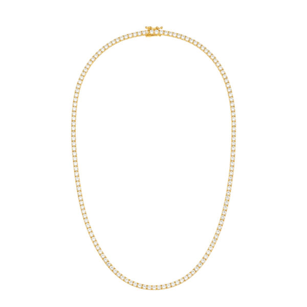 10ct Lab Diamond Tennis Necklace