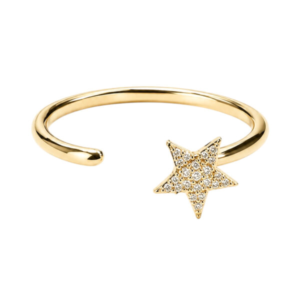 Diamond Star Ring