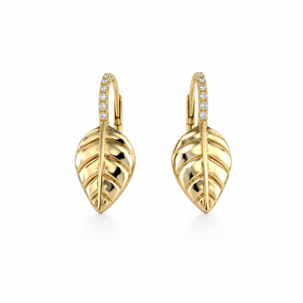 Temple St. Clair Gold and Diamond Earrings