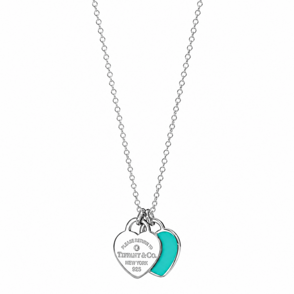 Tiffany & Co. Return to Tiffany Double Heart Necklace