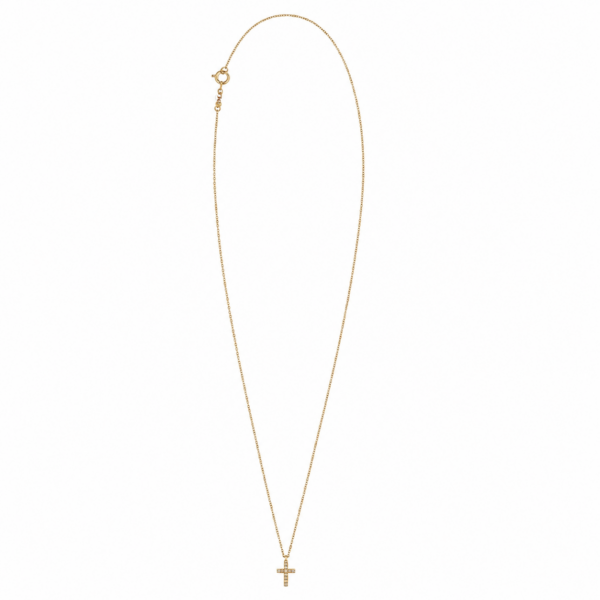 Gorjana Diamond Cross Necklace