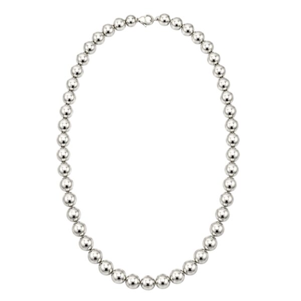 Tiffany & Co. Silver Bead Necklace