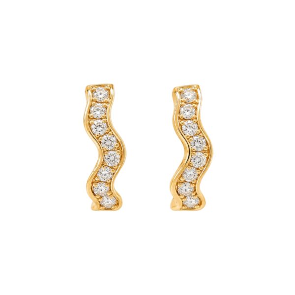 Hans D. Krieger Diamond Earrings