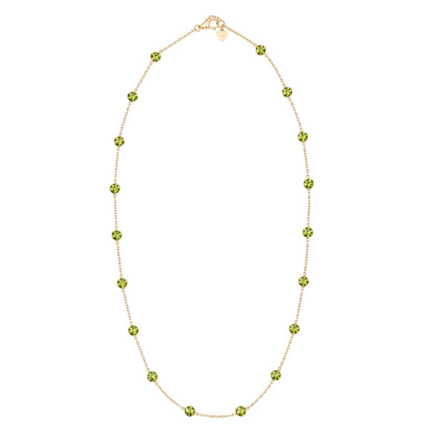 Sal V Peridot Necklace