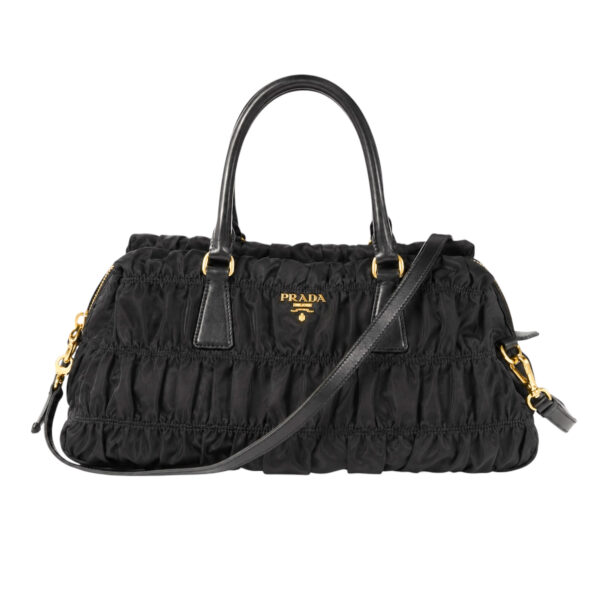 Prada Gaufre Top Handle Bag