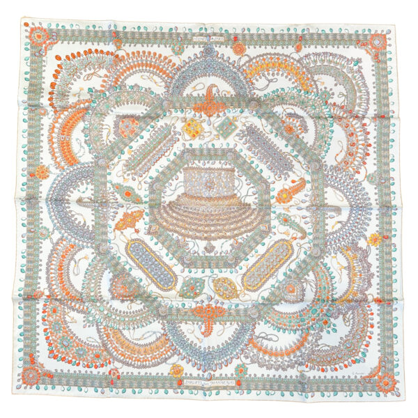 Hermes Parures des Maharajas Scarf