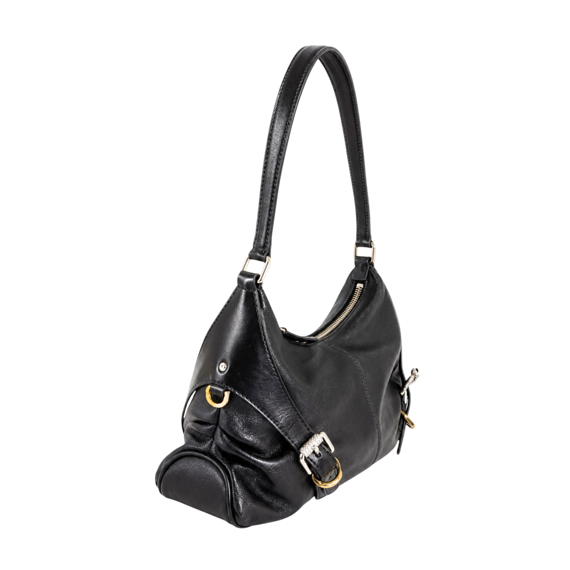 givenchy-black-leather-voyou-harness-shoulder-bag