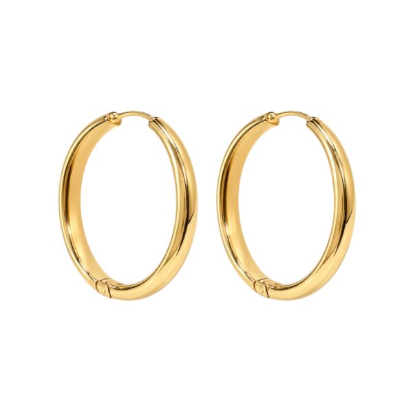 Gold Hoop Earring
