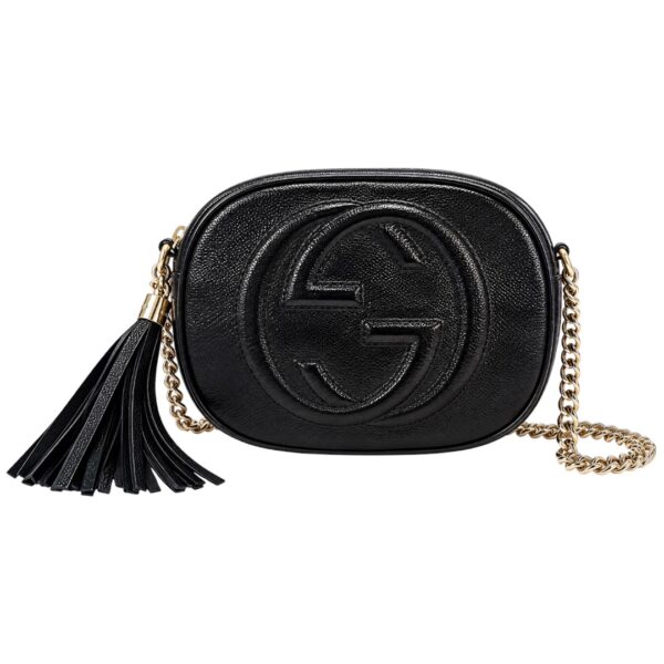Gucci Patent Leather Soho Crossbody