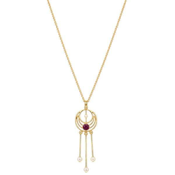 Amethyst and Pearl Necklace