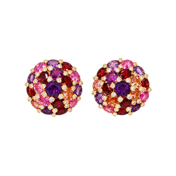 Multi Stone Earrings