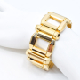 unsigned-18k-yellow-gold-squared-link-chunky-bracelet-2