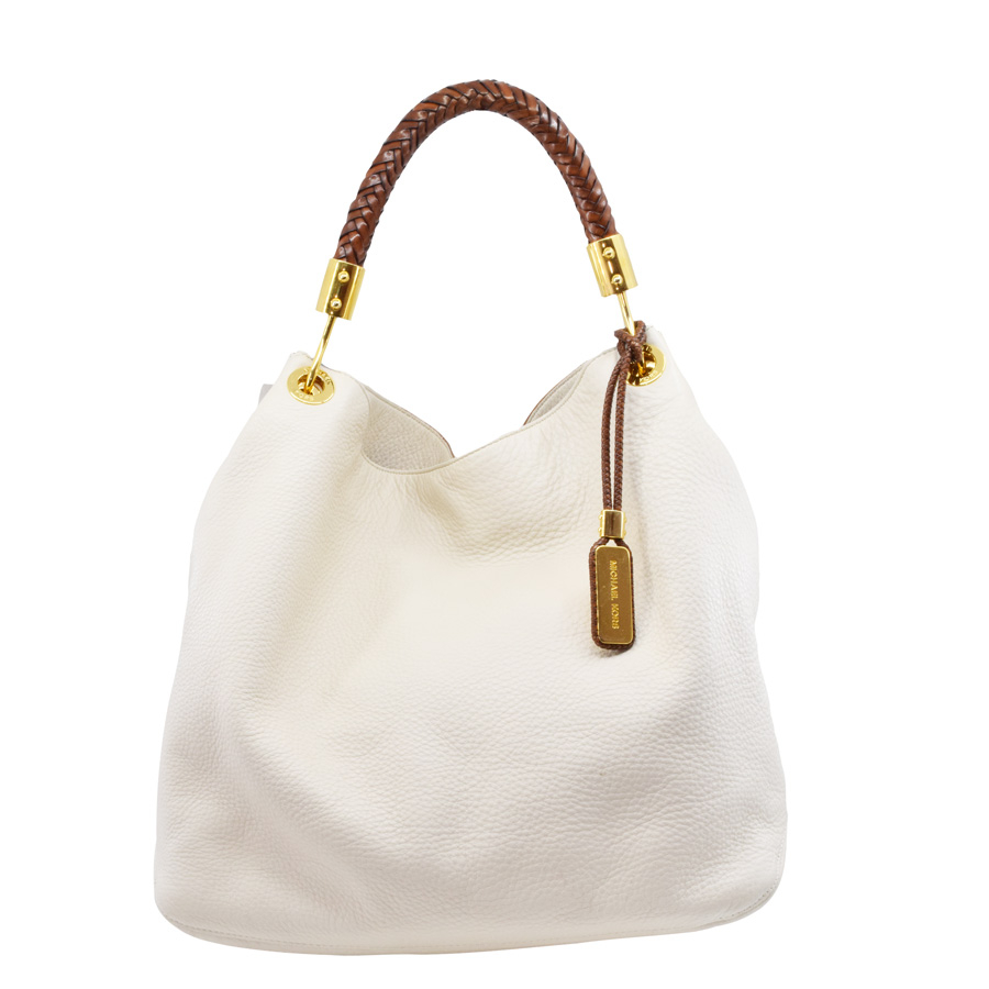 michaelkors-braided-handle-white-leather-hobo-bag-1