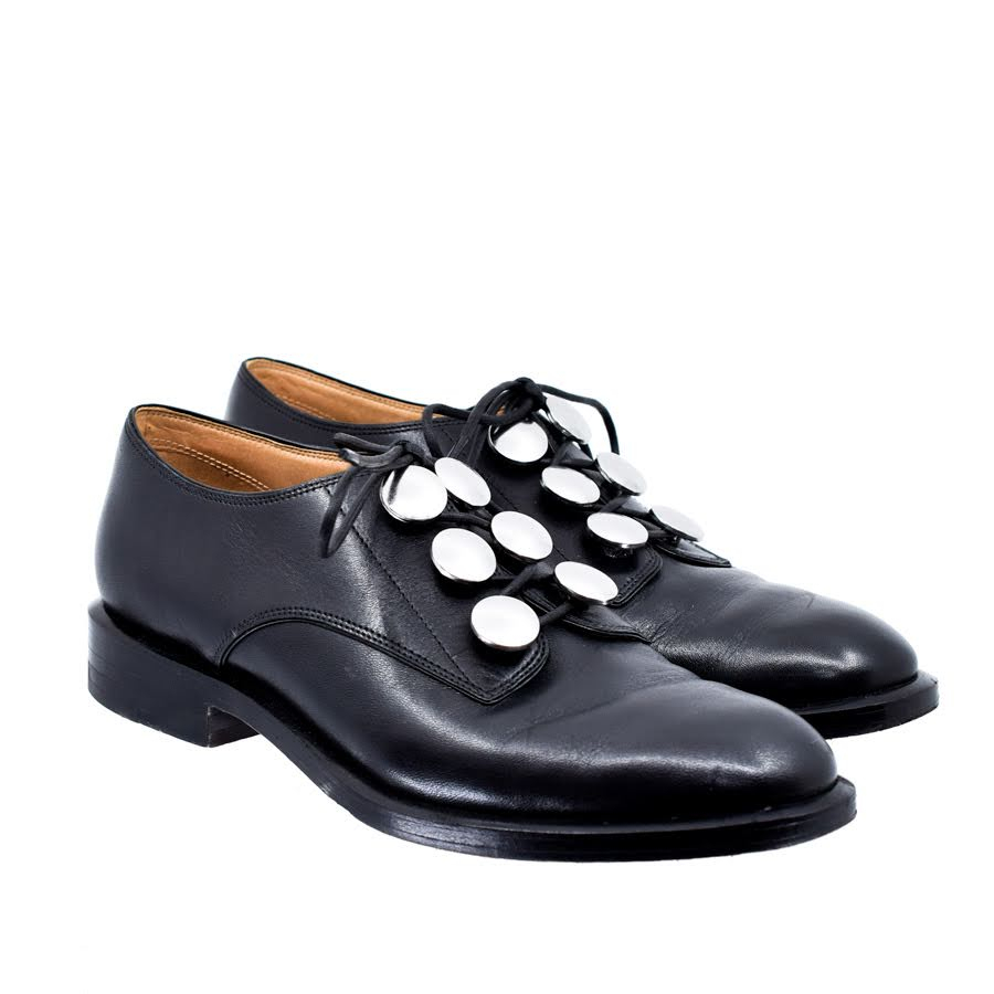 alexanderwang-black-silver-button-lace-shoes (1)