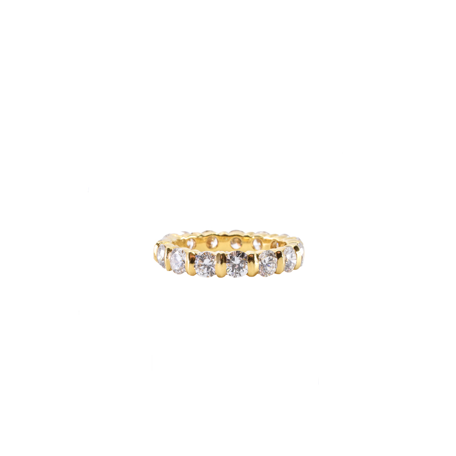 unsigned-18k-yellow-gold-eternity-band-bar-between-diamond-ring-1