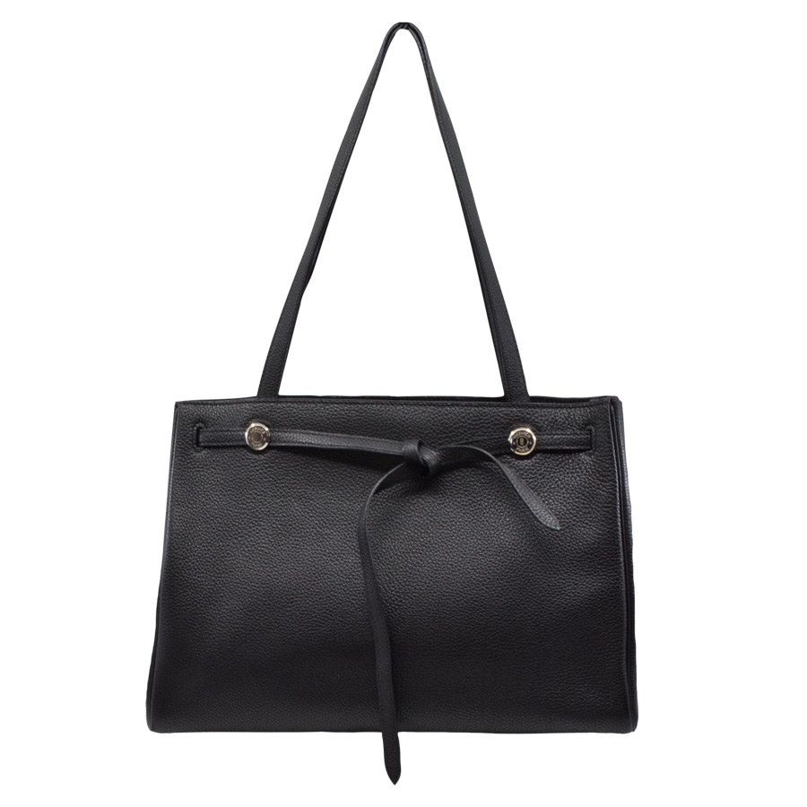 hermes-black-leather-tote-bag-1