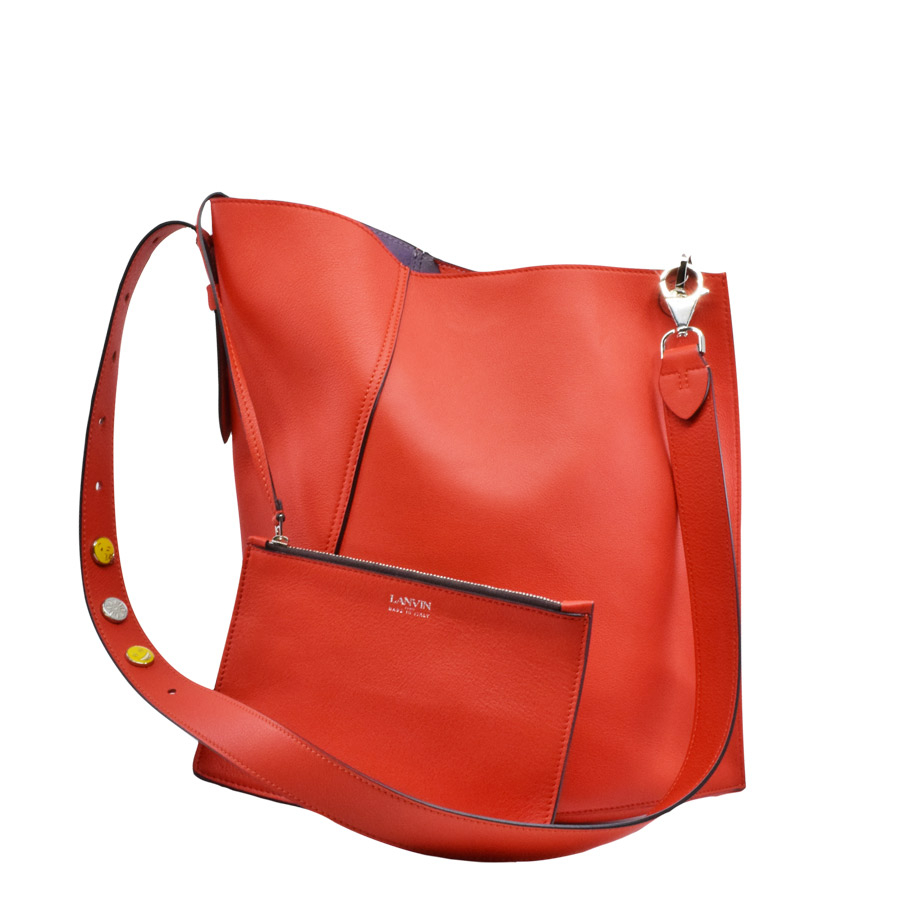 lanvin-red-leather-crossbody-asymetrical-button-bag-1