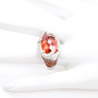 unsigned-18k-white-gold-diamond-garnet-orange-sapphire-ring-3