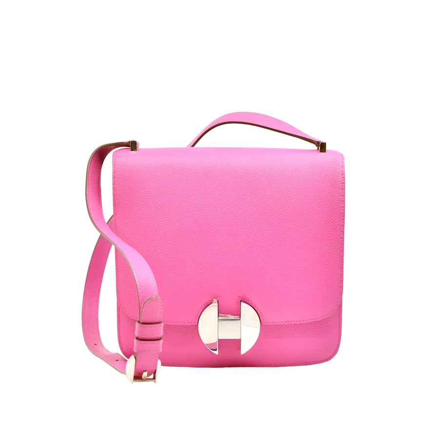 hermes-pink-leather-2002-shoulder-bag-1