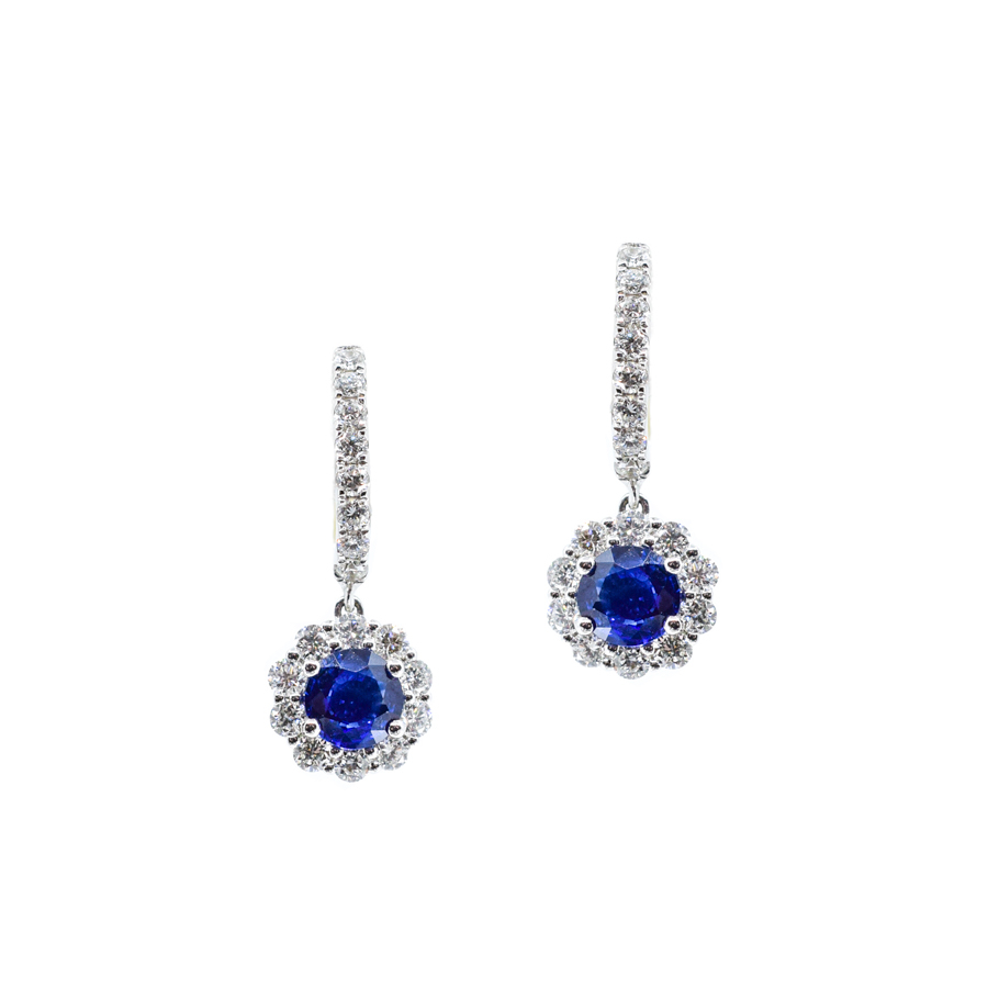 unsigned-sapphire-diamond-drop-earrings