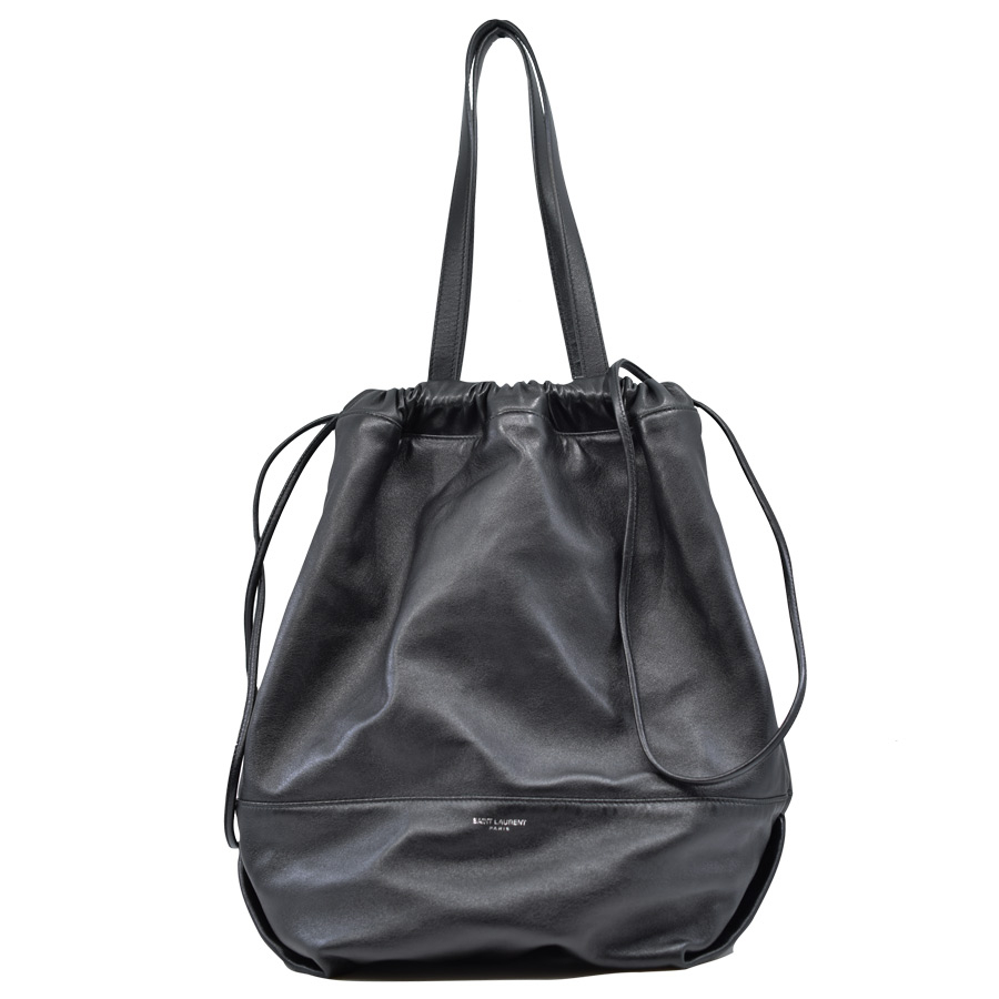 ysl-black-soft-leather-floppy-tote-drawstring-tote-bag-1