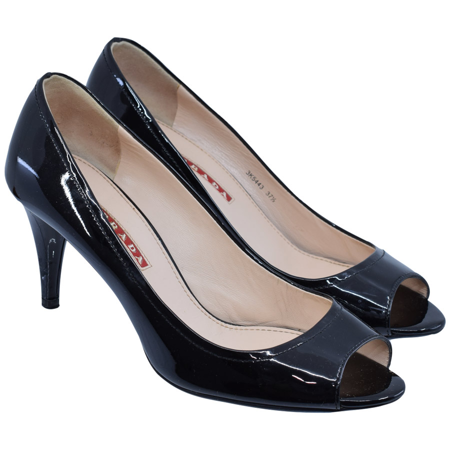 prada-black-peeptoe-patent-leather-heels