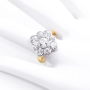 unsigned-18k-white-yellow-gold-diamond-flower-ring-2