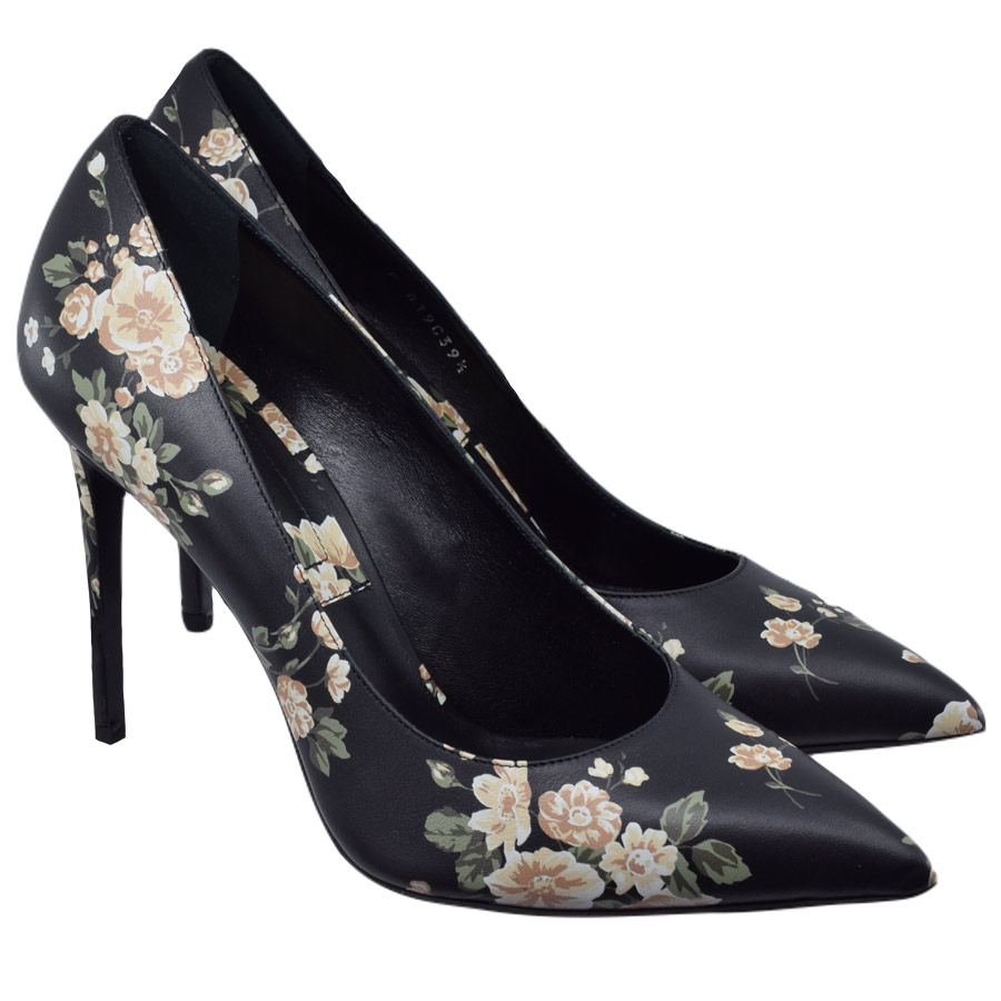 michaelkors-black-pink-floral-heels
