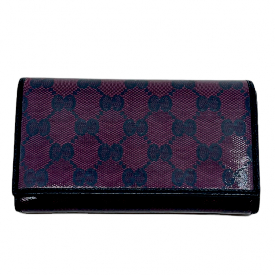gucci-burgundy-coated-canvas-gg-logo-tri-fold-wallet