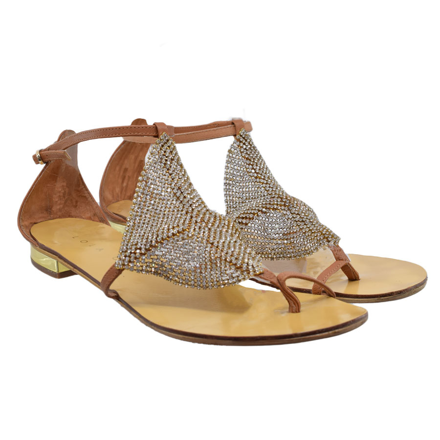 lolacruz-crystal-diamond-brown-leather-thong-sandals