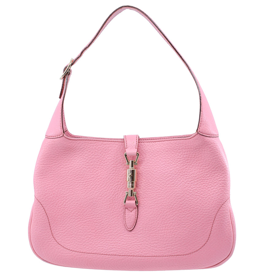 gucci-pink-jackie-o-leather-shoulder-bag-1