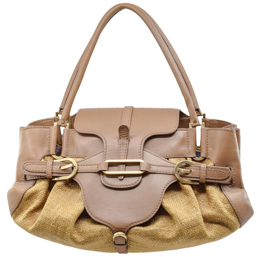 jimmychoo-brown-leather-straw-woven-shoulder-bag-1